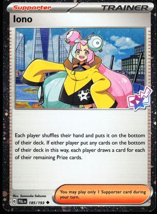 Iono 185/193  - Holofoil Miscellaneous Cards & Products - Promo