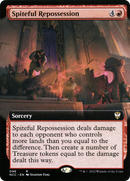 Spiteful Repossession (Extended Art) (NCC-098)  Foil - New Capenna Commander: (Extended Art)