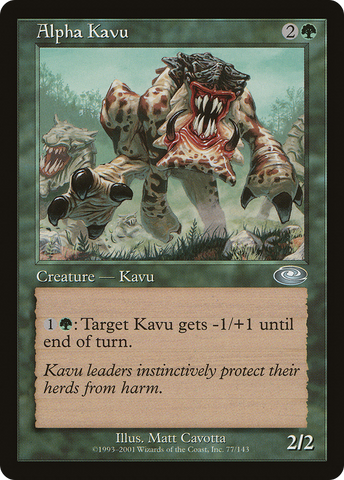 Alpha Kavu (PLS-077)  - Planeshift