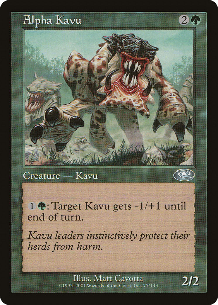 Alpha Kavu (PLS-077)  Foil - Planeshift