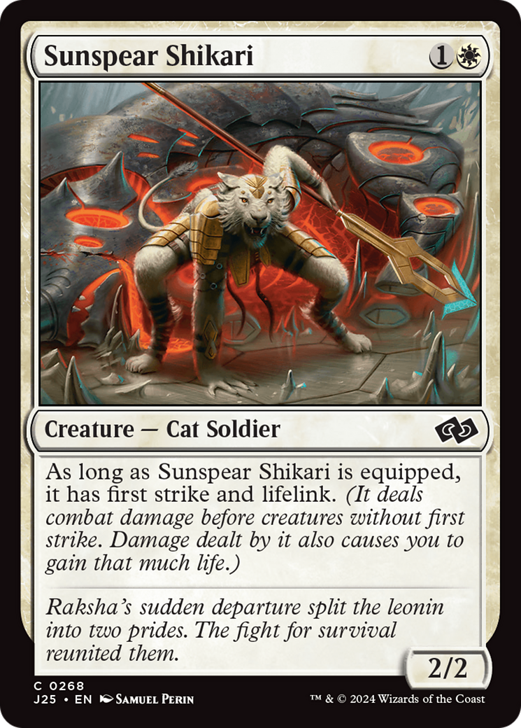 Sunspear Shikari (J25-268)  - Foundations Jumpstart