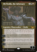 Ob Nixilis, the Adversary (Showcase) (Foil Etched) (SNC-448)  Foil - Streets of New Capenna: (Showcase)