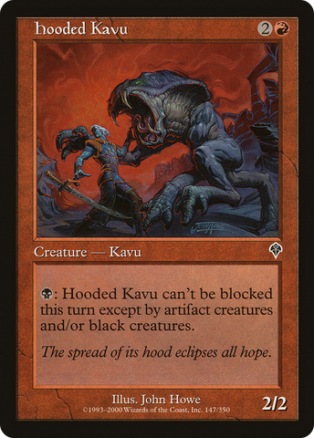 Hooded Kavu (INV-147) - Invasion