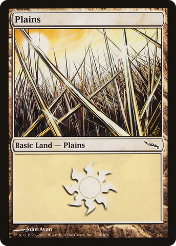 Plains (290) (MRD-290)  - Mirrodin
