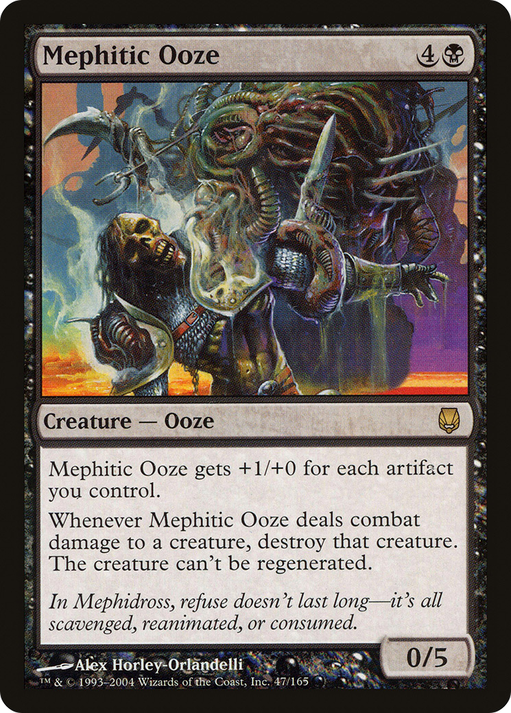 Mephitic Ooze (DST-047)  Foil - Darksteel