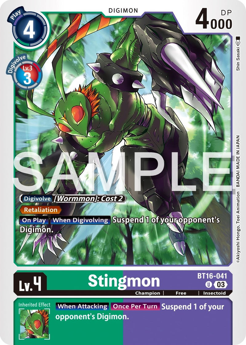 Stingmon [BT16-041] [Beginning Observer]