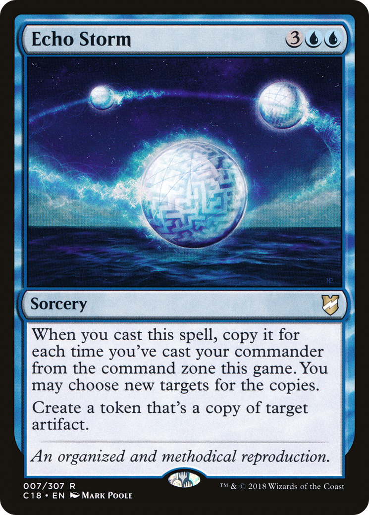 Echo Storm (C18-007)  - Commander 2018
