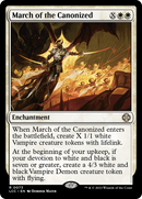 March of the Canonized (LCC-073)  - The Lost Caverns of Ixalan Commander