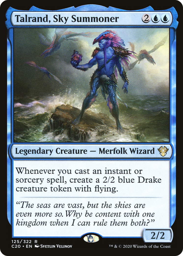 Talrand, Sky Summoner (C20-125)  - Commander 2020