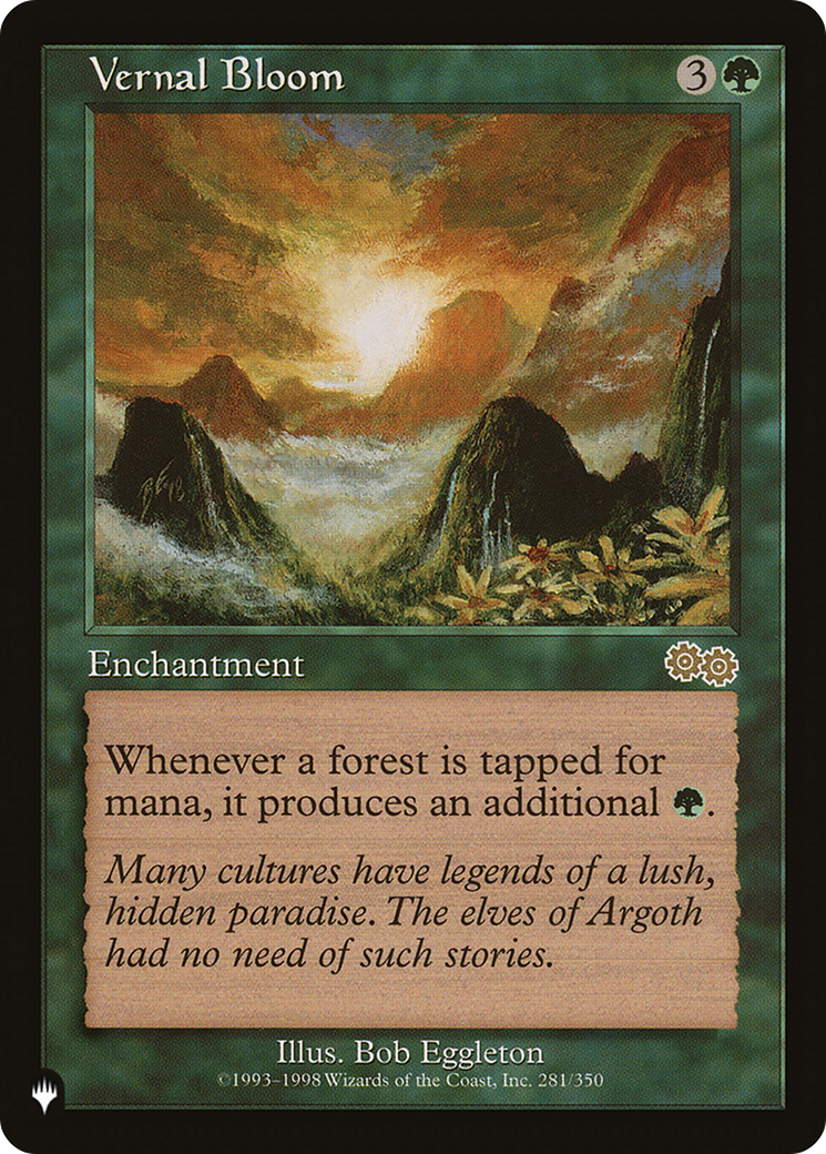 Vernal Bloom (LIST-281/350)  - The List