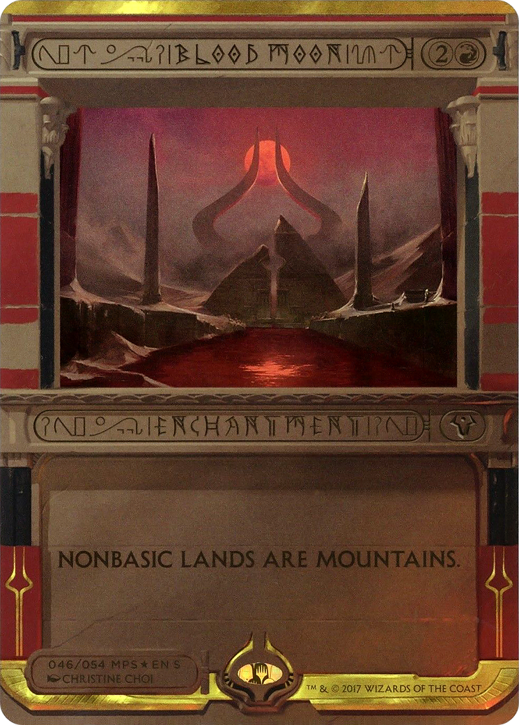 Blood Moon (MPS2-046)  Foil - Amonkhet Invocations (Borderless)