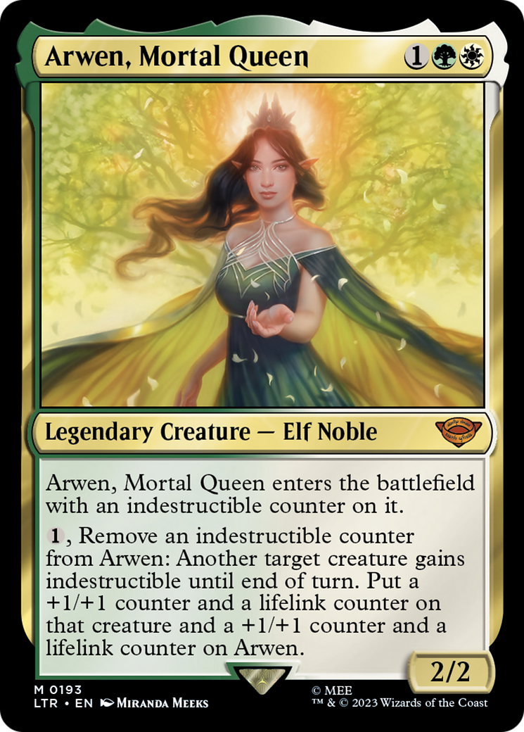 Arwen, Mortal Queen (LTR-193)  - The Lord of the Rings: Tales of Middle-earth