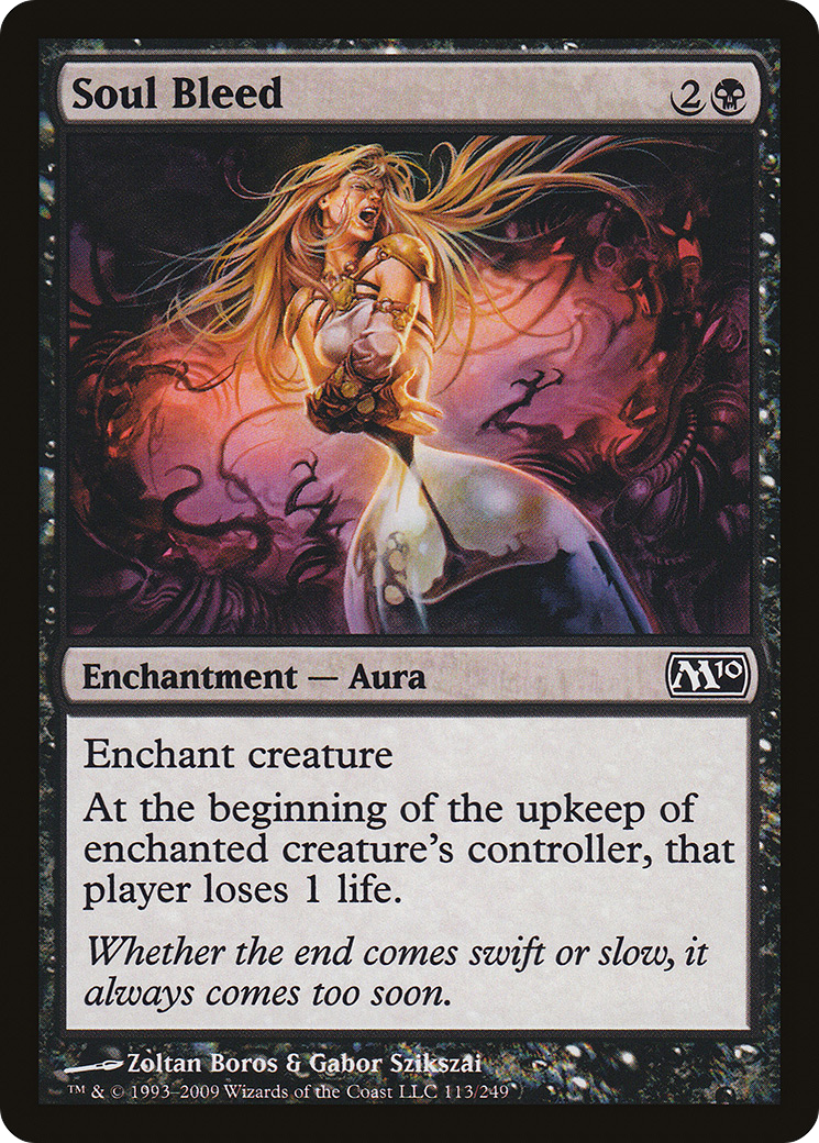 Soul Bleed (M10-113)  - Magic 2010