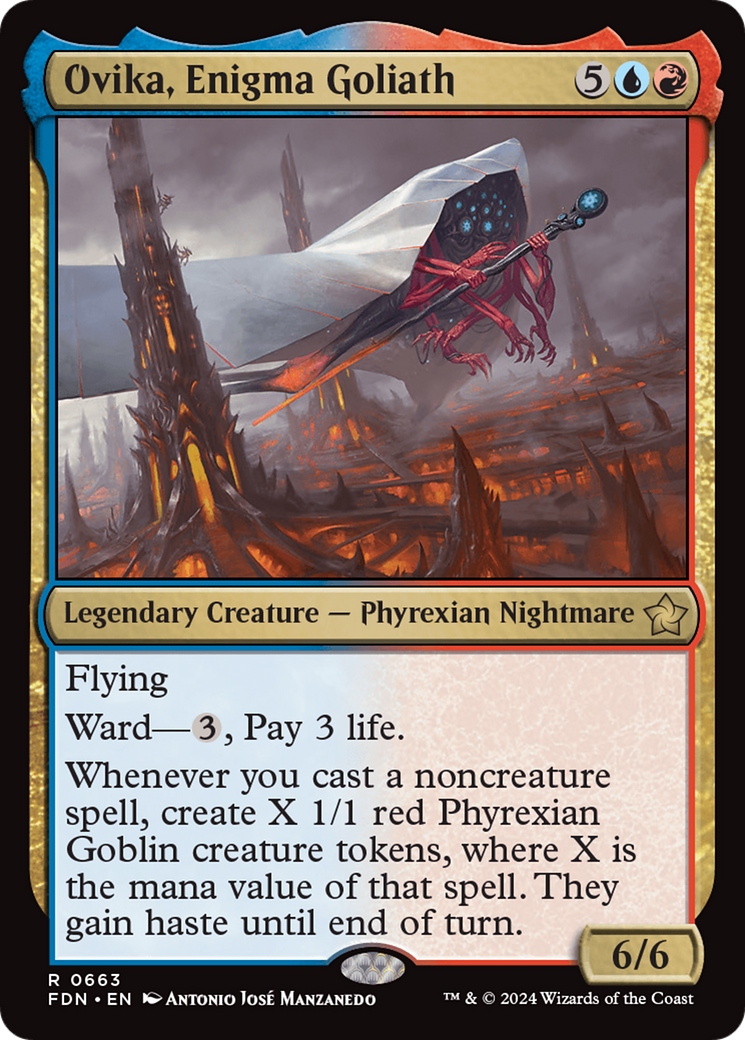 Ovika, Enigma Goliath (FDN-663)  - Foundations