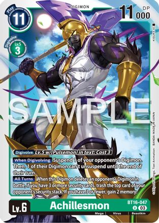 Achillesmon (BT16-047) - Beginning Observer