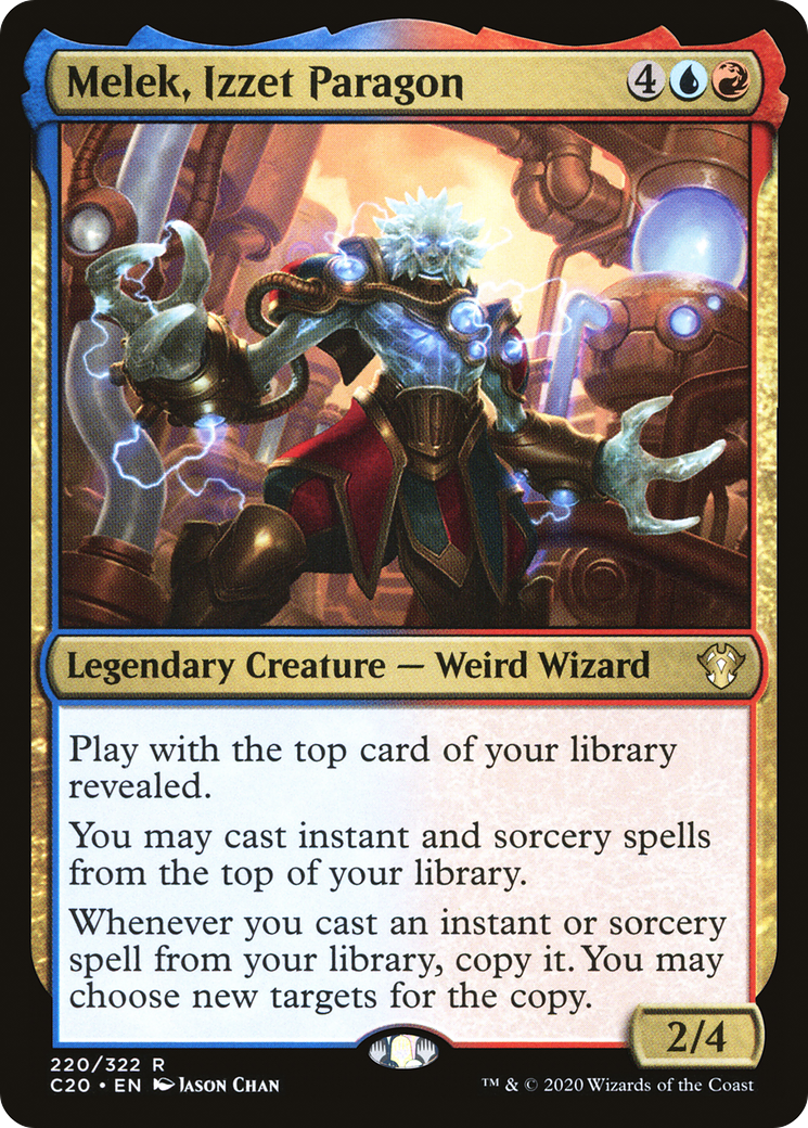 Melek, Izzet Paragon (C20-220)  - Commander 2020