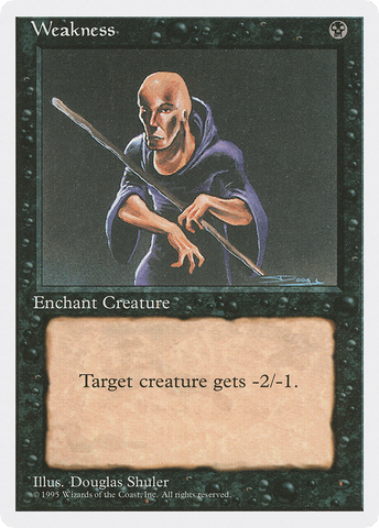 Weakness (4ED-)  - Fourth Edition