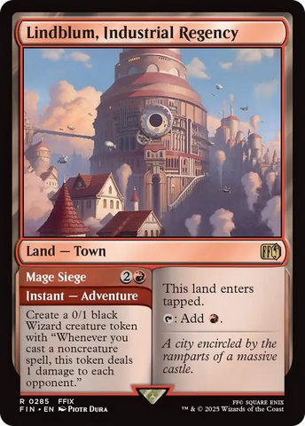 Lindblum, Industrial Regency (FIN-285)  Foil - FINAL FANTASY