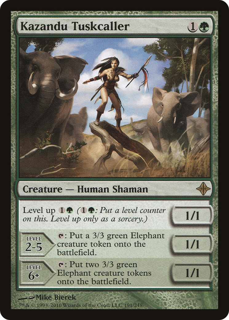 Kazandu Tuskcaller (ROE-191)  Foil - Rise of the Eldrazi