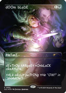 dOOm bLaDE (Rainbow Foil) (SLD-9990) - Secret Lair Drop Series Foil