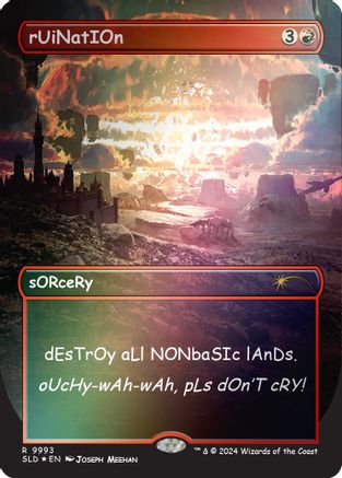 rUiNatIOn (Rainbow Foil) (SLD-9993)  Foil - Secret Lair Drop Series