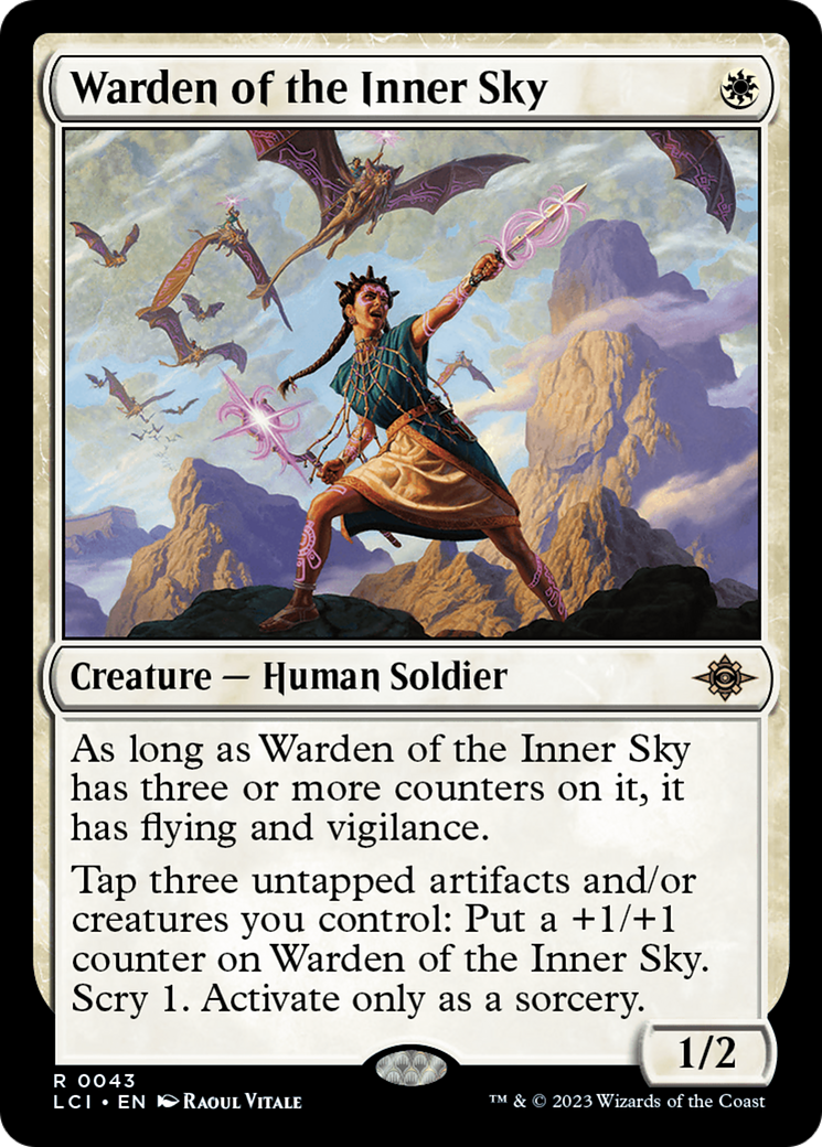 Warden of the Inner Sky (LCI-043)  - The Lost Caverns of Ixalan