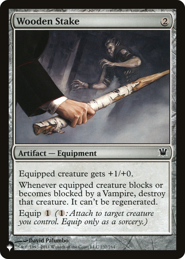 Wooden Stake (LIST-ISD-237)  - The List