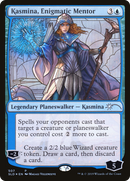 Kasmina, Enigmatic Mentor (Stained Glass) (SLD-507)  Foil - Secret Lair Drop