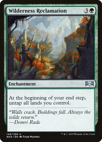 Wilderness Reclamation (RNA-149)  Foil - Ravnica Allegiance