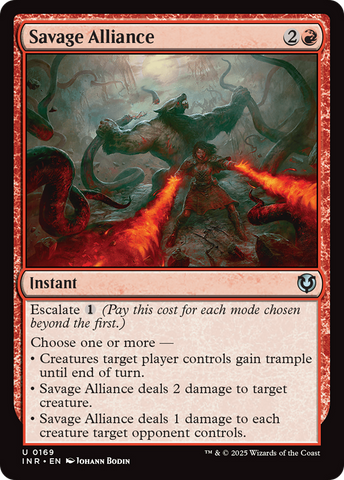 Savage Alliance (INR-169)  - Innistrad Remastered