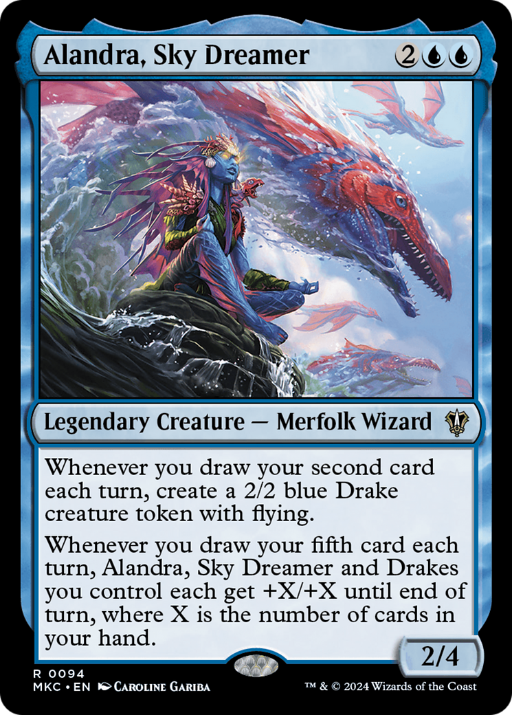 Alandra, Sky Dreamer (MKC-094)  - Murders at Karlov Manor Commander