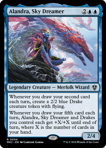 Alandra, Sky Dreamer (MKC-094)  - Murders at Karlov Manor Commander