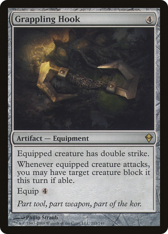 Grappling Hook (ZEN-203)  Foil - Zendikar