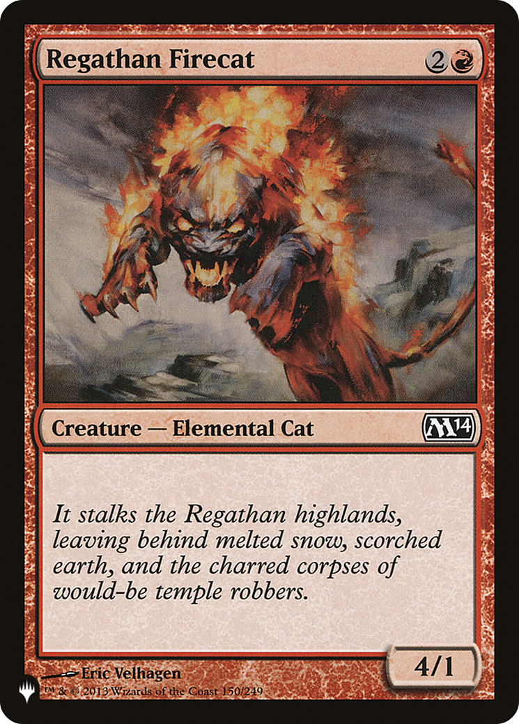 Regathan Firecat (LIST-M14-150)  - The List
