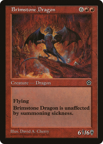 Brimstone Dragon (P02-)  - Portal Second Age
