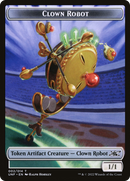 Clown Robot Token (002) (UNF-002) - Unfinity Tokens Foil