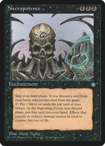 Necropotence (ICE-042)  - Ice Age