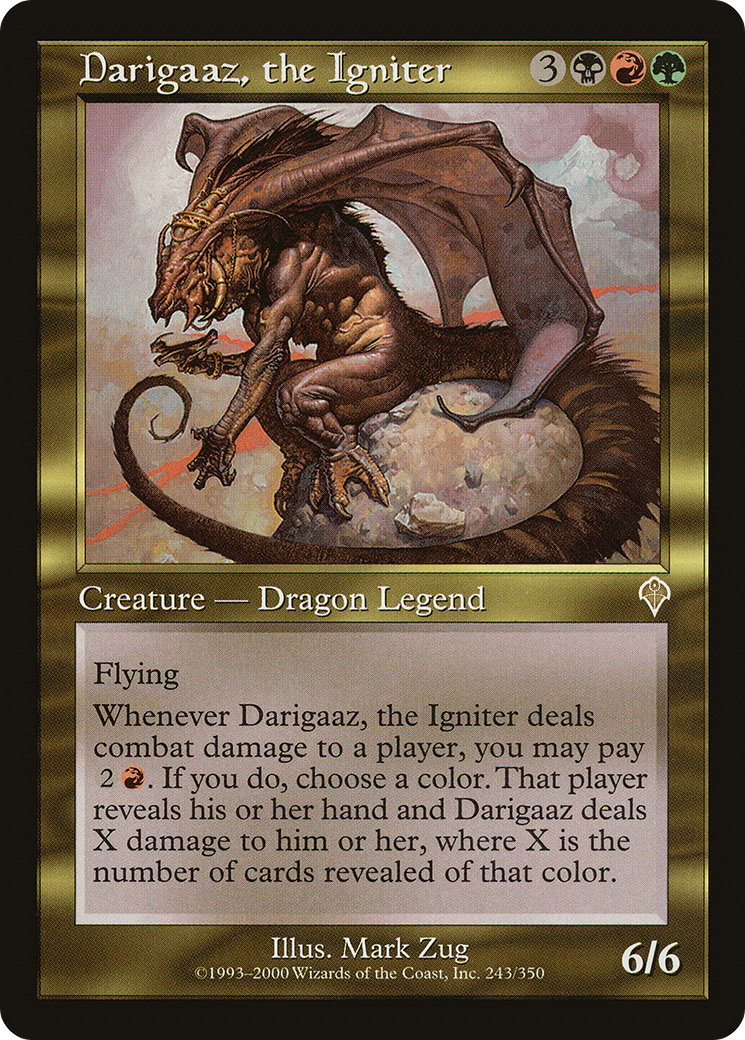 Darigaaz, the Igniter (INV-243)  - Invasion