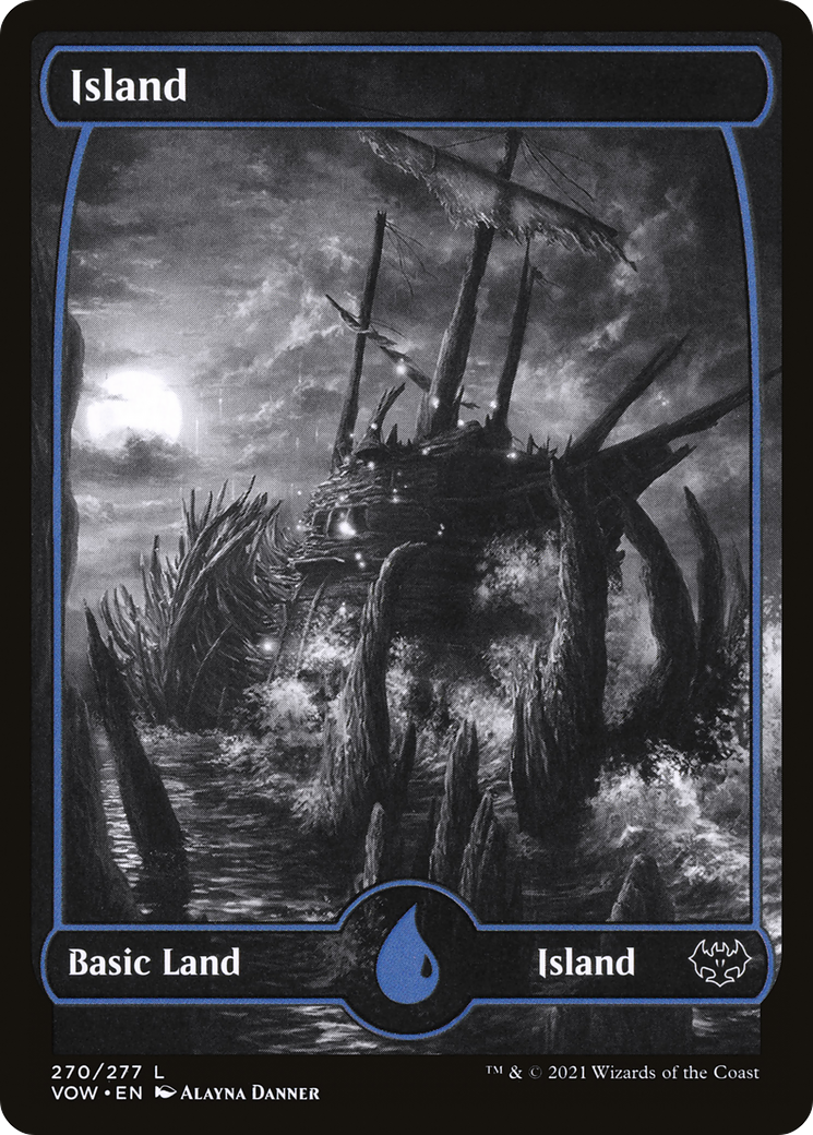 Island (270) (VOW-270)  Foil - Innistrad: Crimson Vow: (Showcase)