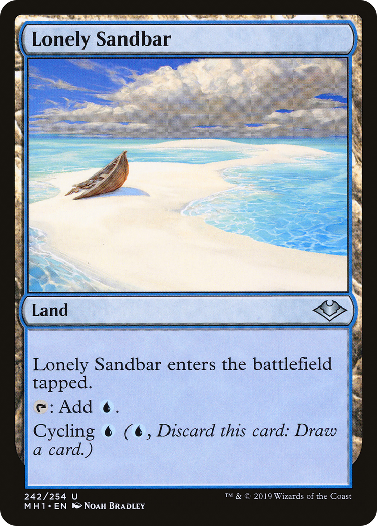 Lonely Sandbar (MH1-242)  - Modern Horizons