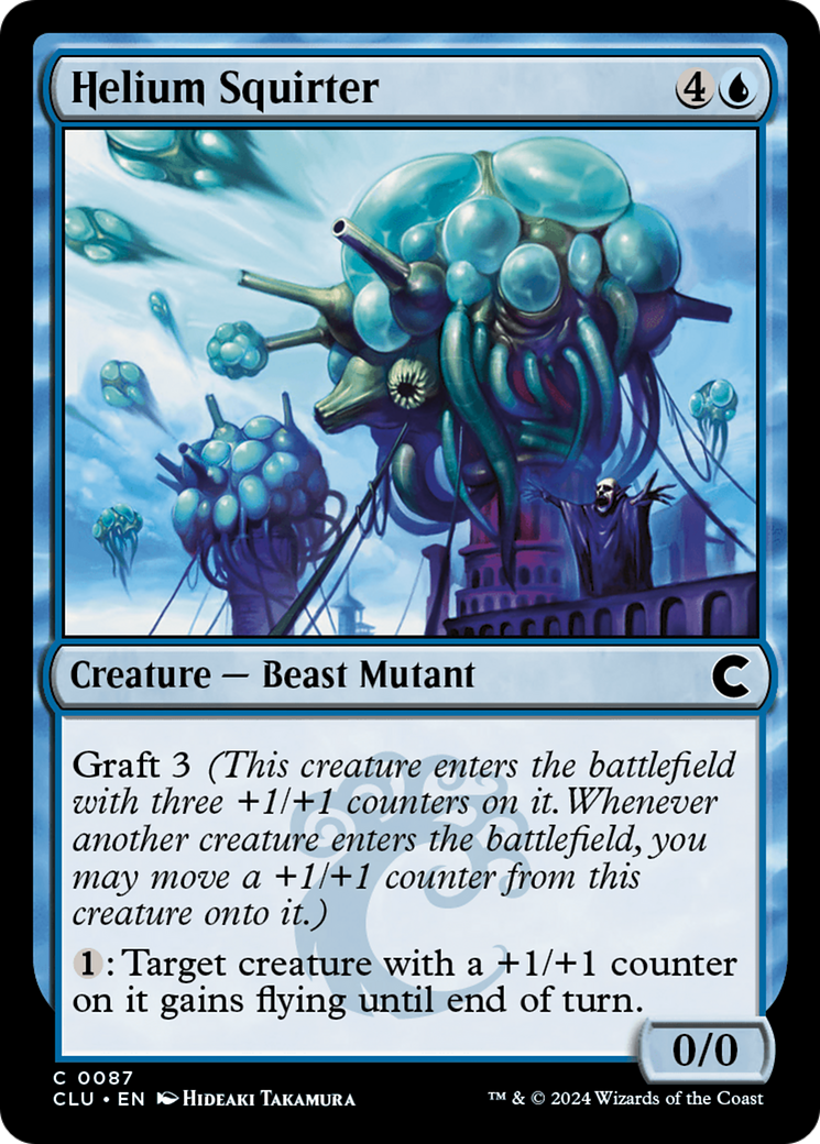 Helium Squirter (CLU-087)  - Ravnica: Clue Edition