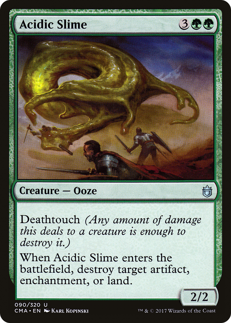 Acidic Slime (CMA-090)  - Commander Anthology