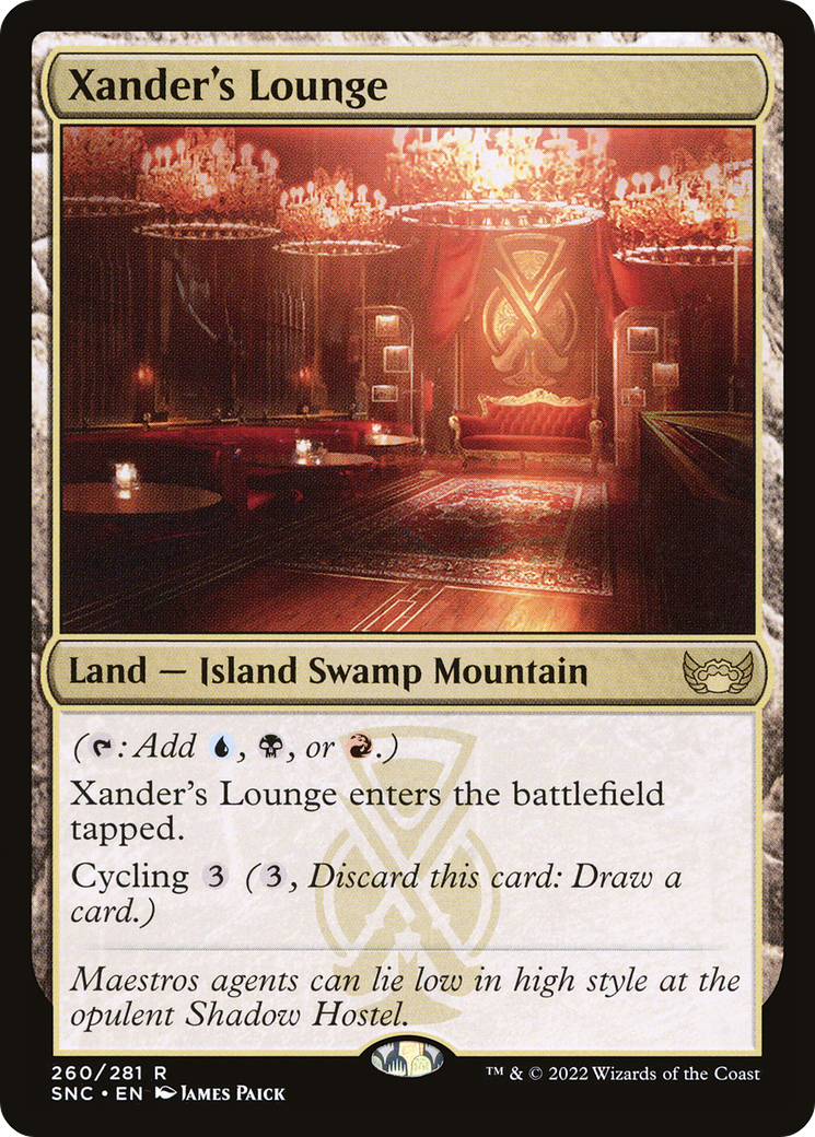 Xander's Lounge (SNC-260)  Foil - Streets of New Capenna