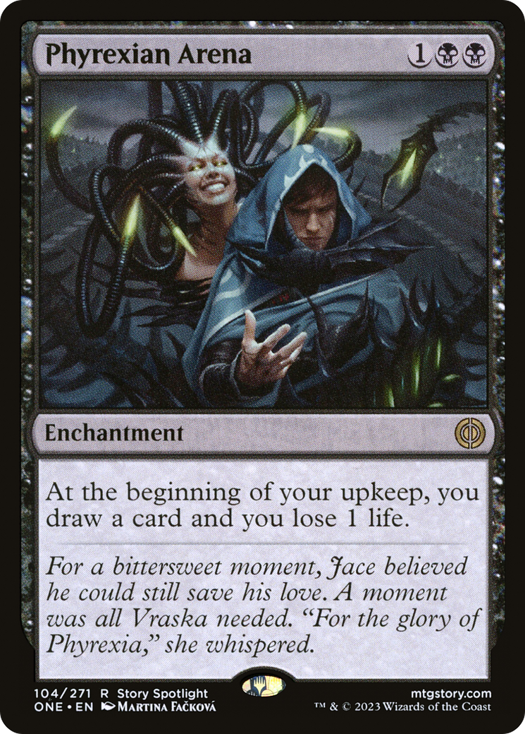 Phyrexian Arena (ONE-104)  Foil - Phyrexia: All Will Be One
