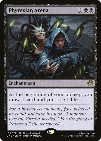Phyrexian Arena (ONE-104)  Foil - Phyrexia: All Will Be One
