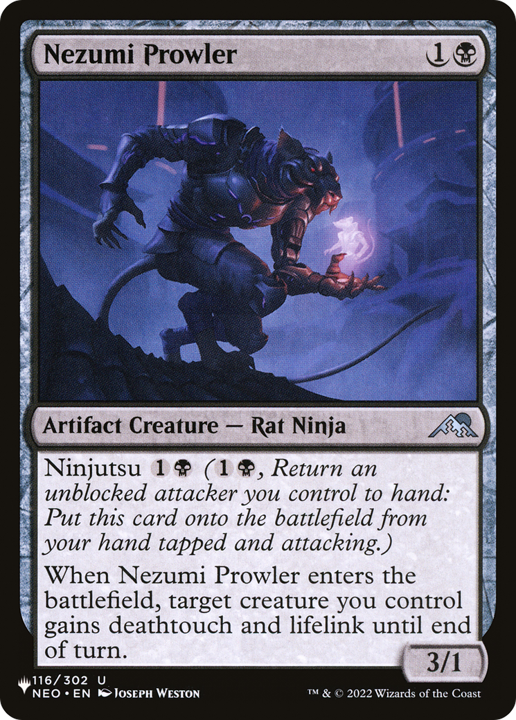 Nezumi Prowler (LIST-NEO-116)  - The List