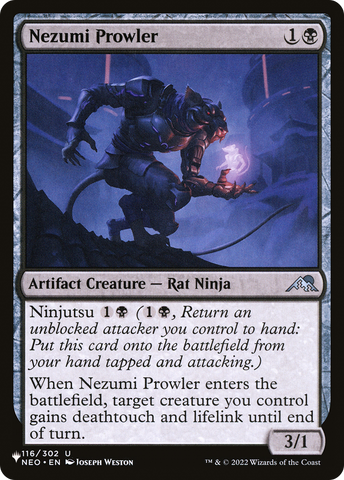 Nezumi Prowler (LIST-NEO-116)  - The List