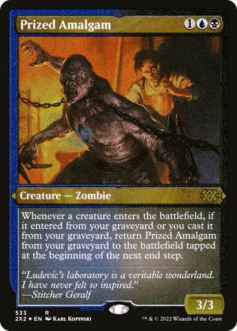 Prized Amalgam (Foil Etched) (2X2-533)  Foil - Double Masters 2022