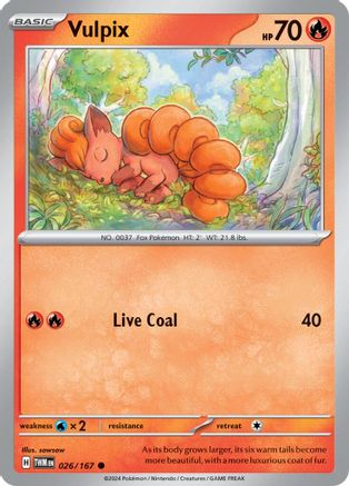 Vulpix 026  SV06 Twilight Masquerade