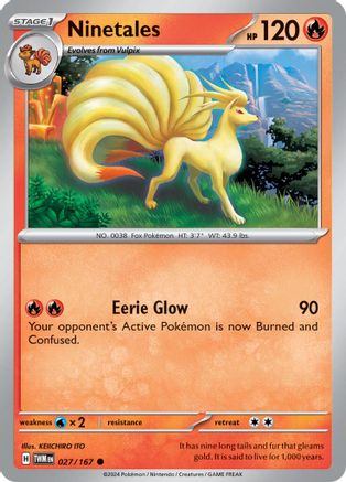 Ninetales 027  SV06 Twilight Masquerade